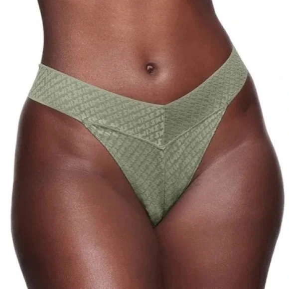 (A8) SKIMS Logo Mesh Cheeky Bikini Panties, Size 4X, NWT - Picture 2 of 9